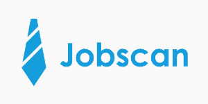 Jobscan Logo Blue On White