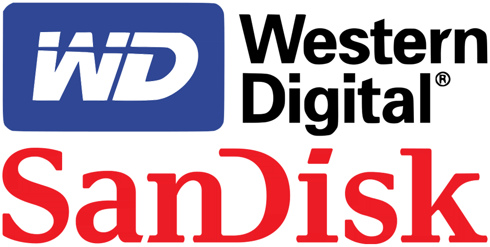 Western Digital and SanDisk Logos1
